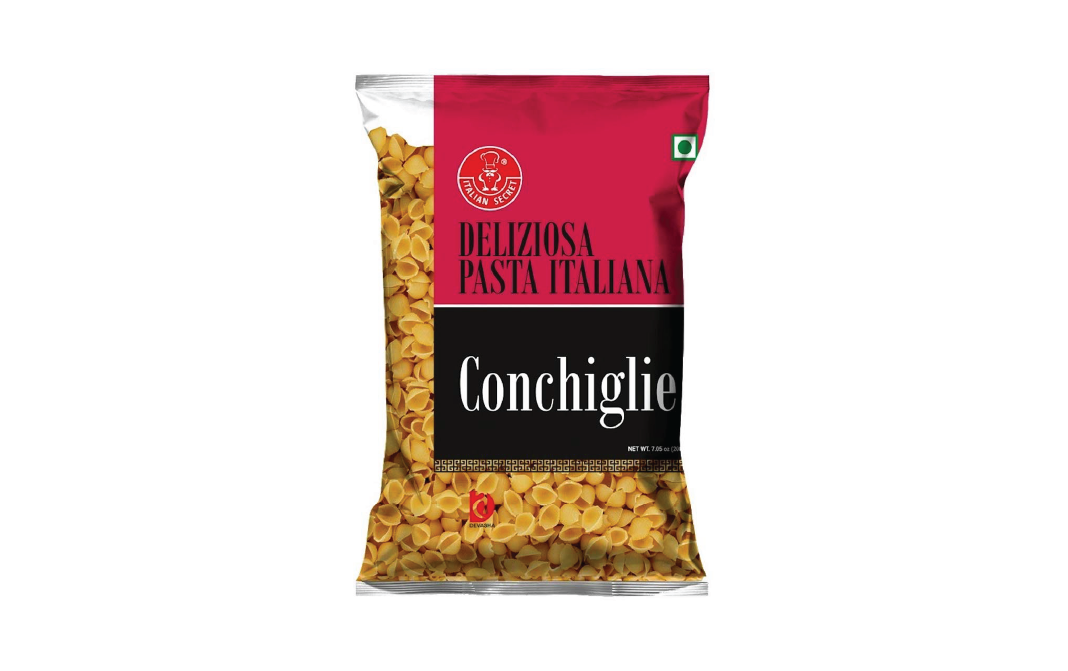 Italian Secret Deliziosa Pasta Italiana Conchiglie   Pack  200 grams